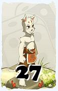 A Dofus character, Ecaflip-Air, by level 27