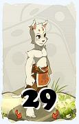 A Dofus character, Ecaflip-Air, by level 29