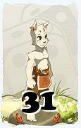 A Dofus character, Sadida-Air, by level 31