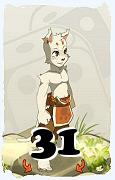 A Dofus character, Sacrier-Air, by level 31