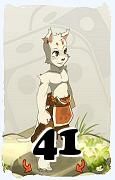 A Dofus character, Ecaflip-Air, by level 41