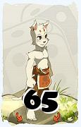 Um personagem do jogo Dofus, Ecaflip-Ar, de nivel 65