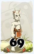 Um personagem do jogo Dofus, Ecaflip-Ar, de nivel 69