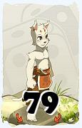 Um personagem do jogo Dofus, Ecaflip-Ar, de nivel 79