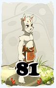 A Dofus character, Sadida-Air, by level 81