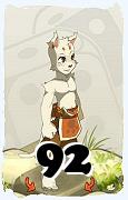 Um personagem do jogo Dofus, Ecaflip-Ar, de nivel 92