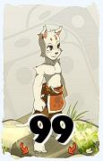 Um personagem do jogo Dofus, Sacrier-Ar, de nivel 99