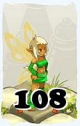 Un personaggio del gioco Dofus, Aniripsa-Aria, al livello 108