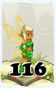 Un personaggio del gioco Dofus, Ecaflip-Aria, al livello 116