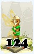 Um personagem do jogo Dofus, Feca-Ar, de nivel 124