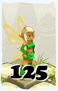 Un personaje del juego Dofus, Aniripsa-Aire, de nivel 125