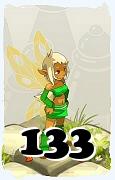 Un personnage du jeu Dofus, Sadida-Air, au niveau 133