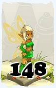 Un personaggio del gioco Dofus, Aniripsa-Aria, al livello 148