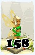 Un personaje del juego Dofus, Aniripsa-Aire, de nivel 158