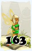 Um personagem do jogo Dofus, Eniripsa-Ar, de nivel 163