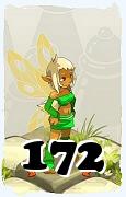 Un personaje del juego Dofus, Aniripsa-Aire, de nivel 172