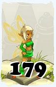 Un personaggio del gioco Dofus, Aniripsa-Aria, al livello 179