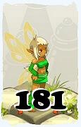 Un personnage du jeu Dofus, Eniripsa-Air, au niveau 181