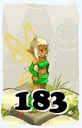 Un personnage du jeu Dofus, Eniripsa-Air, au niveau 183