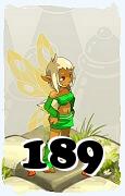 Un personnage du jeu Dofus, Eniripsa-Air, au niveau 189