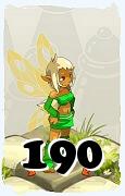 Un personaggio del gioco Dofus, Aniripsa-Aria, al livello 190