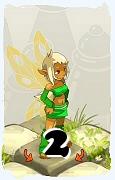 Un personaggio del gioco Dofus, Aniripsa-Aria, al livello 2