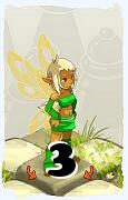 Un personaggio del gioco Dofus, Aniripsa-Aria, al livello 3