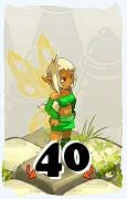 Un personnage du jeu Dofus, Sram-Air, au niveau 40