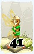 Un personnage du jeu Dofus, Eniripsa-Air, au niveau 41