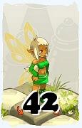 Un personaggio del gioco Dofus, Ladrurbo-Aria, al livello 42