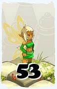 Un personnage du jeu Dofus, Eniripsa-Air, au niveau 53