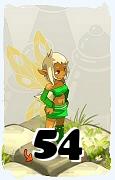 Un personaggio del gioco Dofus, Aniripsa-Aria, al livello 54