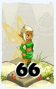 Um personagem do jogo Dofus, Eniripsa-Ar, de nivel 66