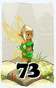 Un personnage du jeu Dofus, Eniripsa-Air, au niveau 73