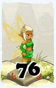 Un personaggio del gioco Dofus, Aniripsa-Aria, al livello 76