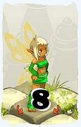 Un personnage du jeu Dofus, Steamer-Air, au niveau 8