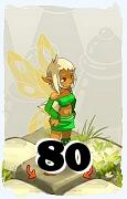 Um personagem do jogo Dofus, Eniripsa-Ar, de nivel 80