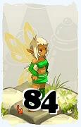 Un personaje del juego Dofus, Aniripsa-Aire, de nivel 84