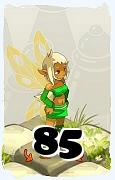 Un personaje del juego Dofus, Anutrof-Aire, de nivel 85