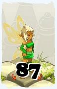 Un personaggio del gioco Dofus, Aniripsa-Aria, al livello 87