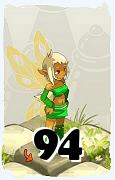 Un personaje del juego Dofus, Aniripsa-Aire, de nivel 94