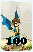 Un personnage du jeu Dofus, Eniripsa-Air, au niveau 100