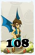 Un personaje del juego Dofus, Aniripsa-Aire, de nivel 108