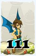 A Dofus character, Eniripsa-Air, by level 111