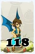 Un personnage du jeu Dofus, Eniripsa-Air, au niveau 118