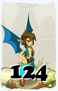 Um personagem do jogo Dofus, Cra-Ar, de nivel 124