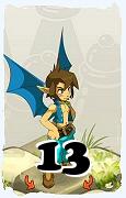 A Dofus character, Eniripsa-Air, by level 13