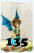 Un personnage du jeu Dofus, Eniripsa-Air, au niveau 135