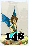 Un personnage du jeu Dofus, Eniripsa-Air, au niveau 148