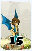 A Dofus character, Eniripsa-Air, by level 15